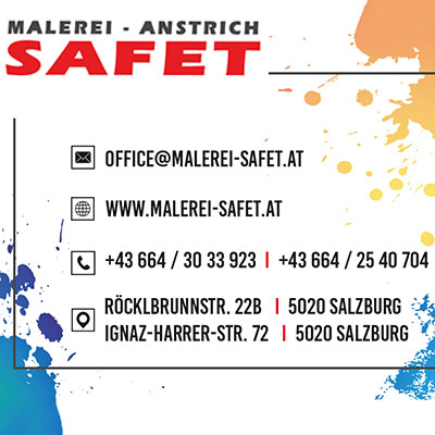 Malerei – Anstrich Safet