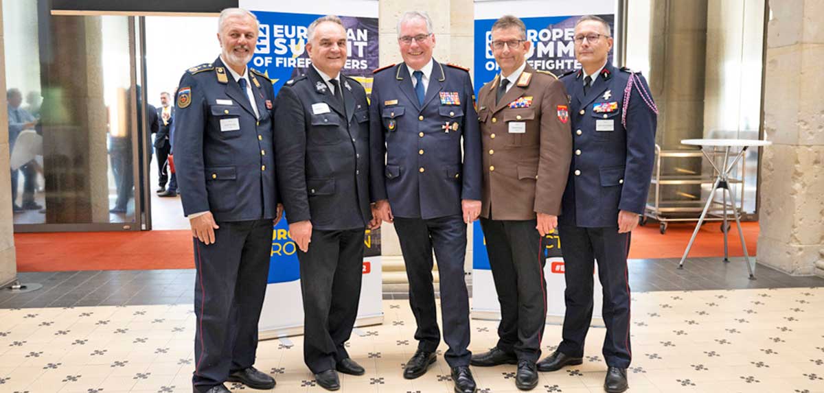 Verband der Feuerwehren der Europäischen Union gegründet