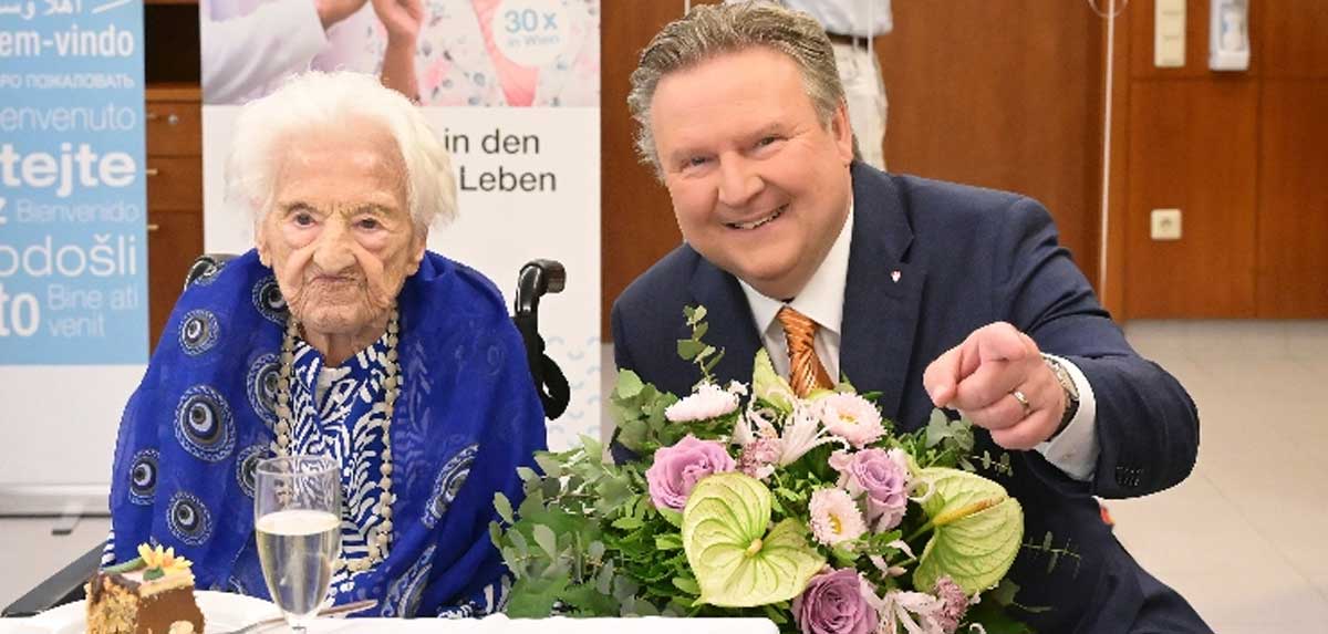 Älteste Wienerin feiert 110. Geburtstag