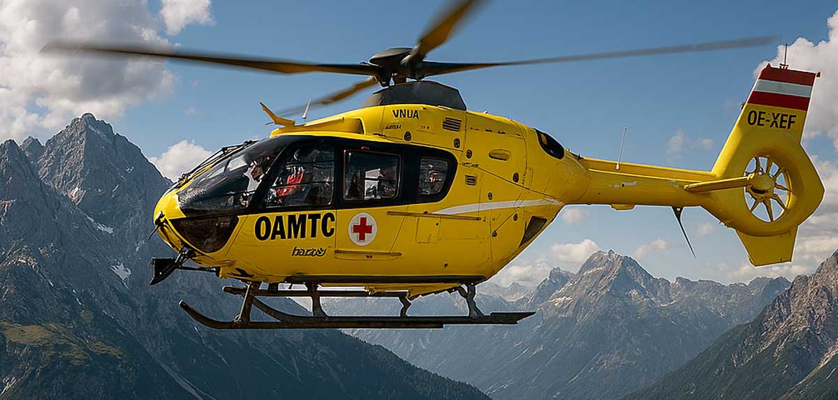 ÖAMTC‑Flugrettung verzeichnet 1.605 Einsätze während der Semesterferien