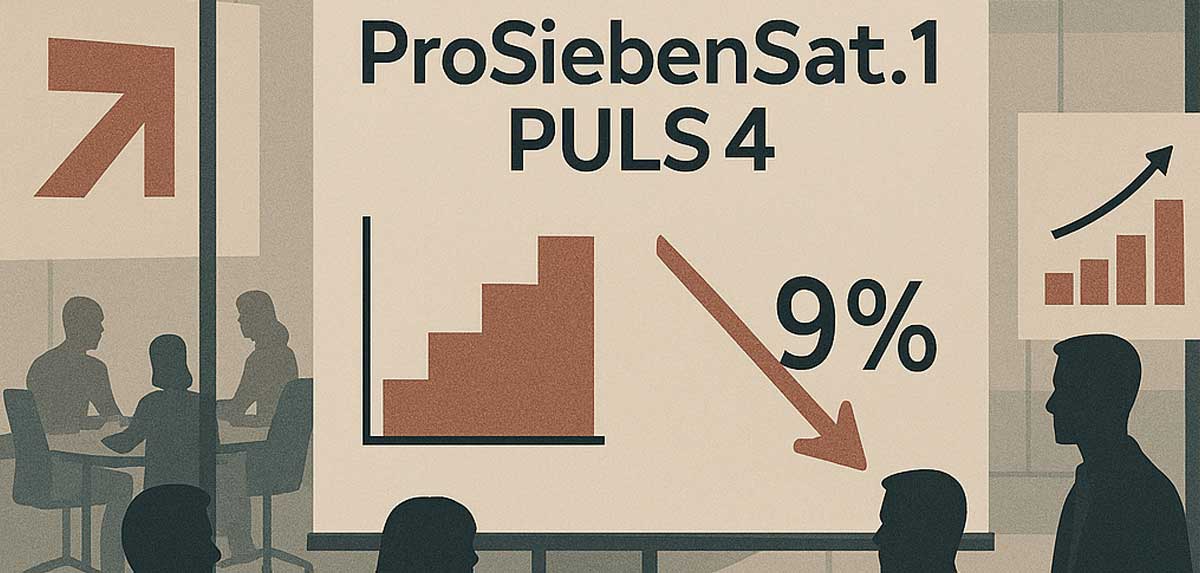 ProSiebenSat.1 PULS 4 kündigt umfangreiche Restrukturierung an –  9 % der Stellen betroffen