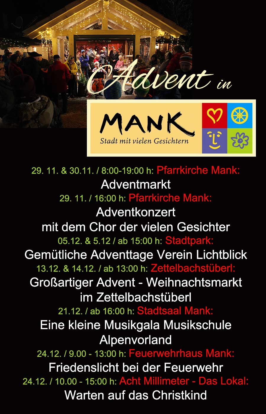 Advent in Mank 2025